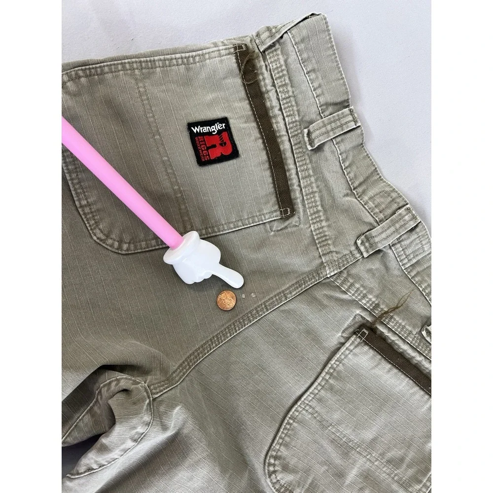 Wrangler RIGGS Workwear US‎ Men's 34x30 Ripstop Ranger Cargo Pants Y2K